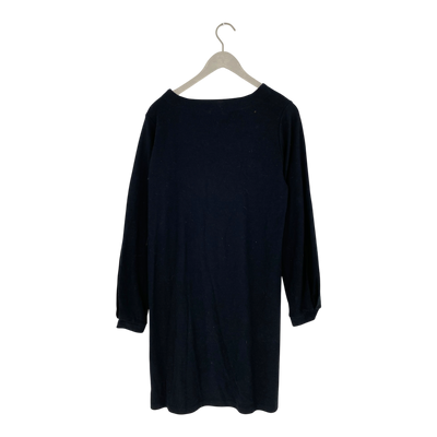 Blaa merino wool tunic, black | woman M