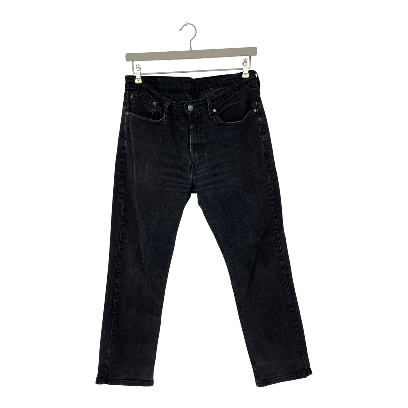 Levi's jeans, washed black denim | woman W34 L30