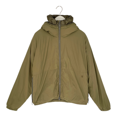 Embassy of Bricks and Logs tatlow puffer jacket, green | unisex L