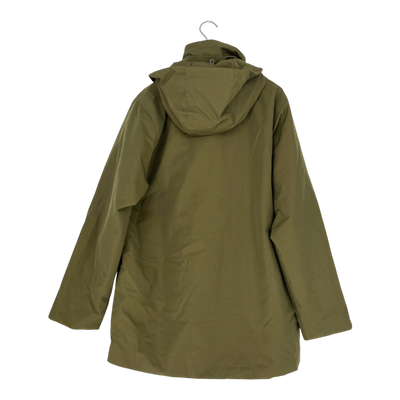 Embassy of Bricks and Logs hondo parka jacket, olive | unisex L