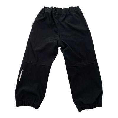 Reima kuori softshell pants, black | 92cm