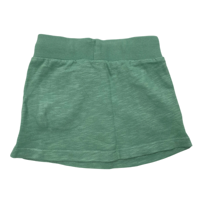 Mini Rodini jersey skirt, green | 92/98cm