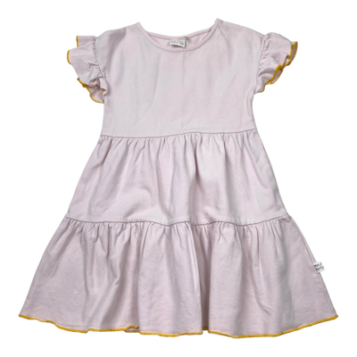 Mainio waffle dress, pink | 110/116cm
