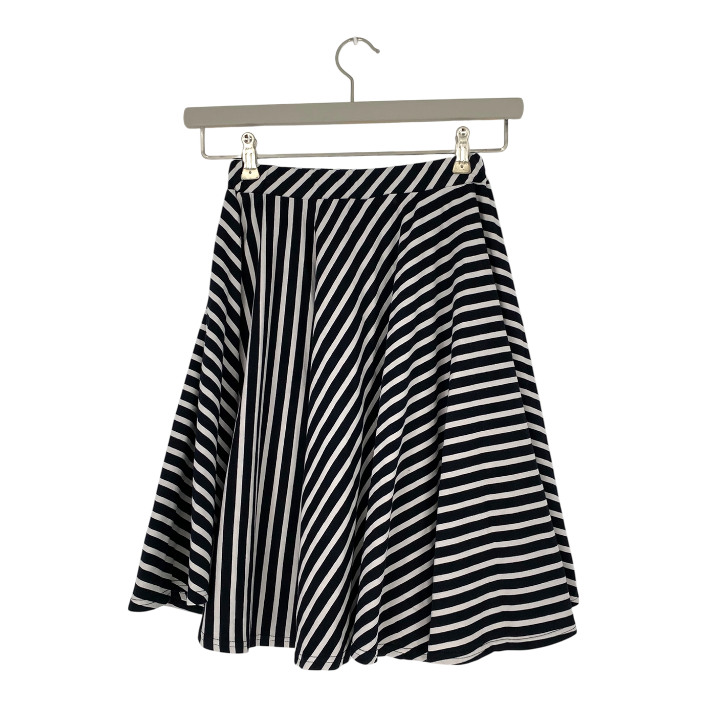 Papu stripe skirt, black/white | woman S