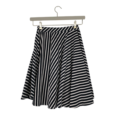 Papu stripe skirt, black/white | woman S