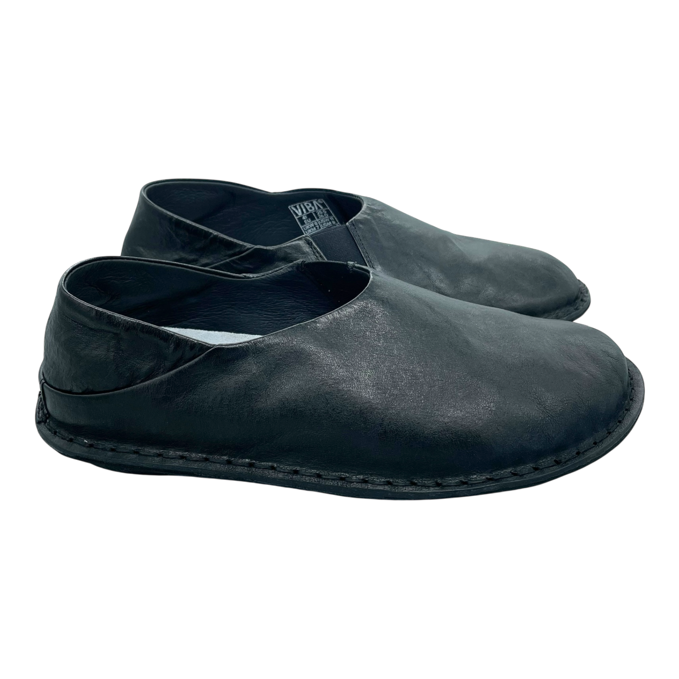 VIBAe Zuma leather shoes, preto black | 41