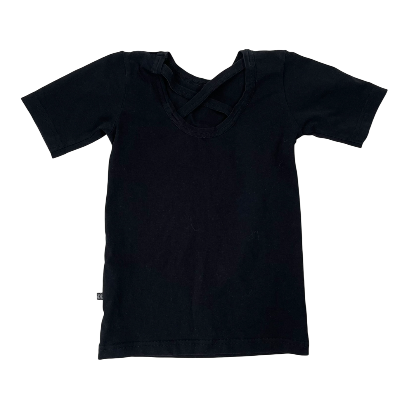 Kaiko cross shirt, black | 110/116cm
