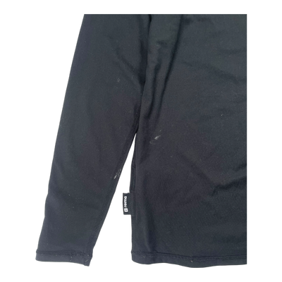 Reima sportti base layer set, black | 140cm