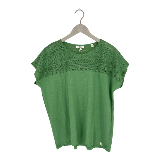 Tranquillo lace t-shirt, green | woman L