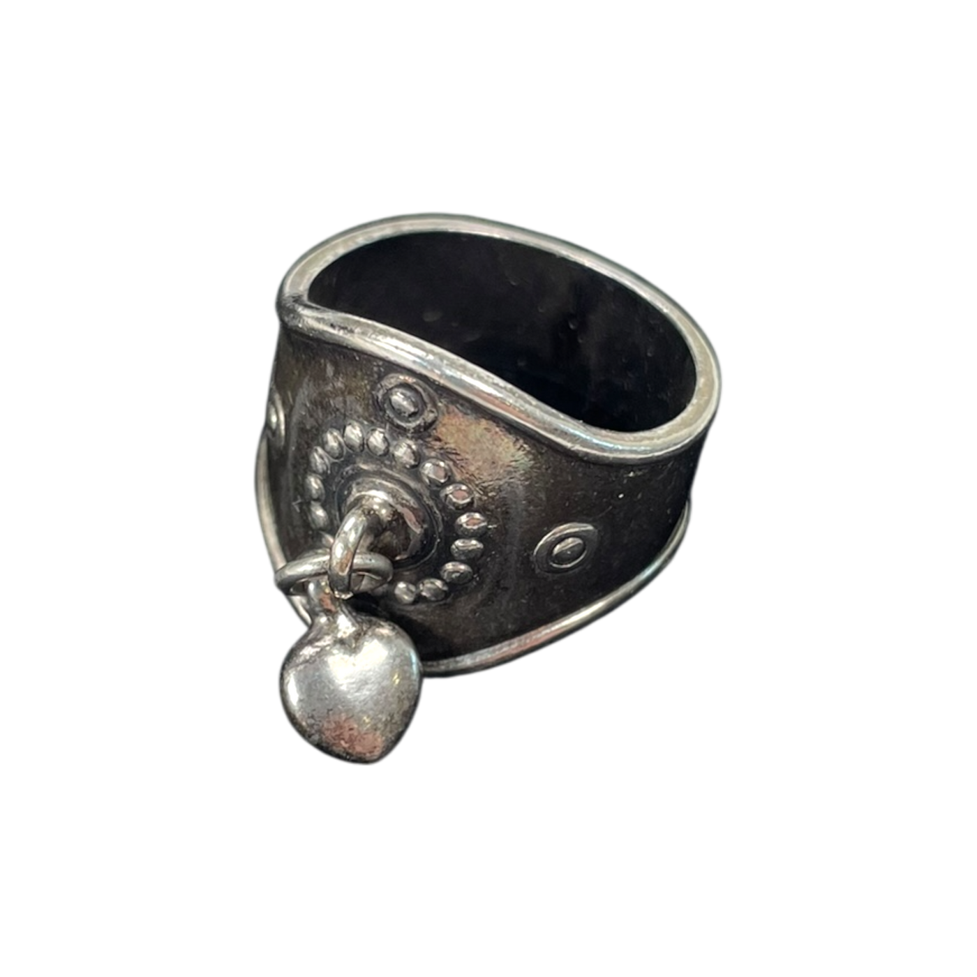 Kalevala Koru heart ring, silver