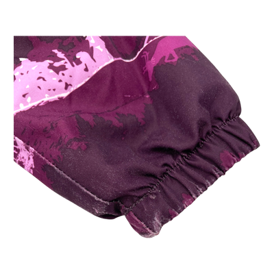 Reima puhuri winter overall, purple forest | 74cm