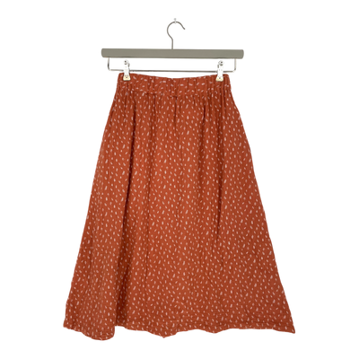 Kaiko muslin button skirt, vintage leaf | woman XS