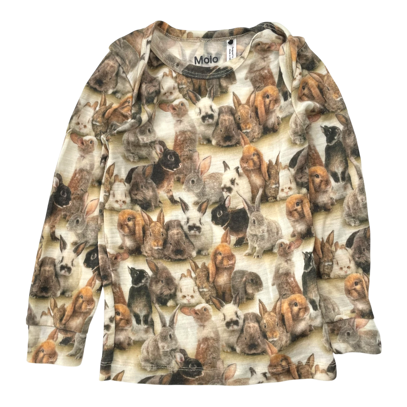Molo Merino Shirt, Hase | 98 cm