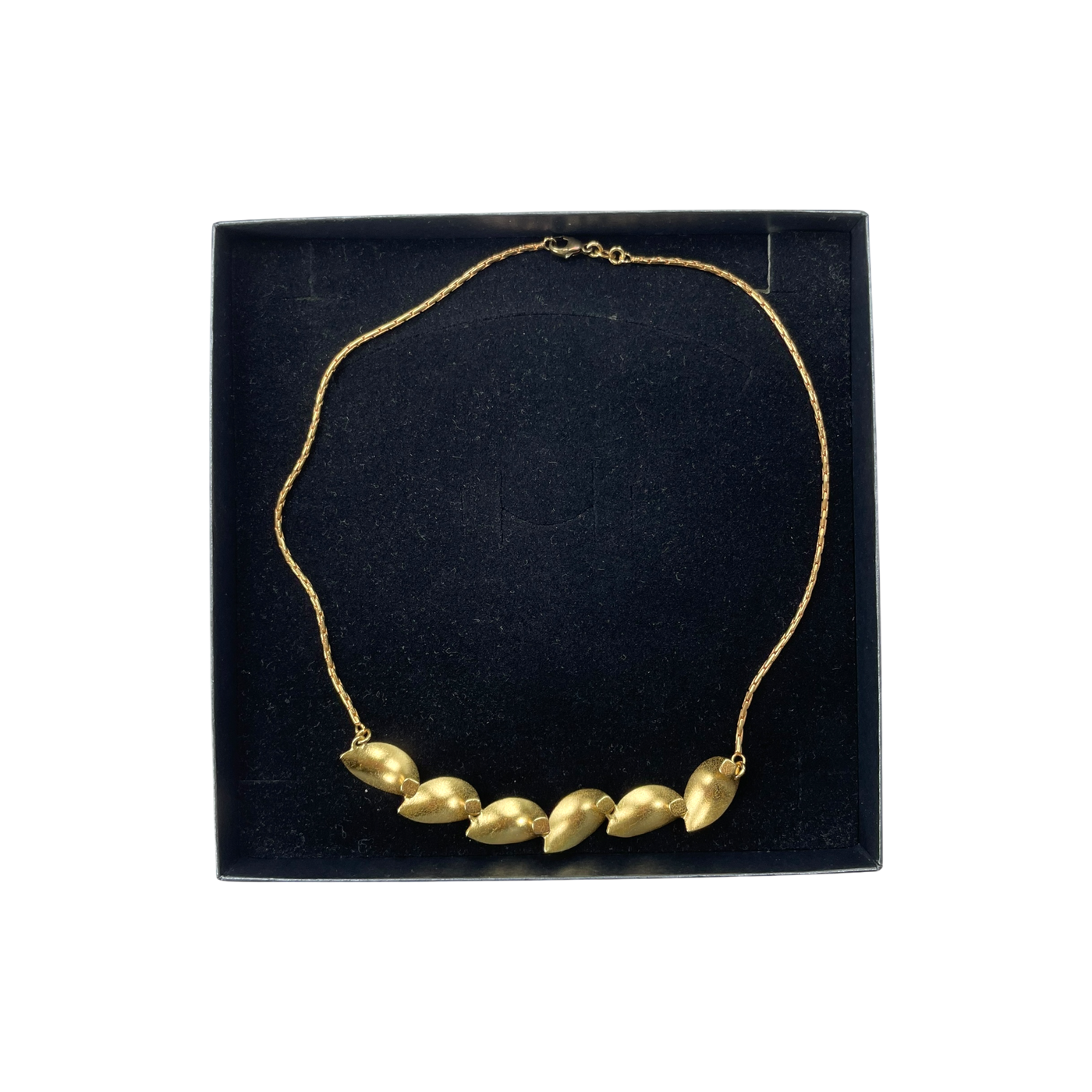 Kalevala Koru lumikukka necklace, bronze