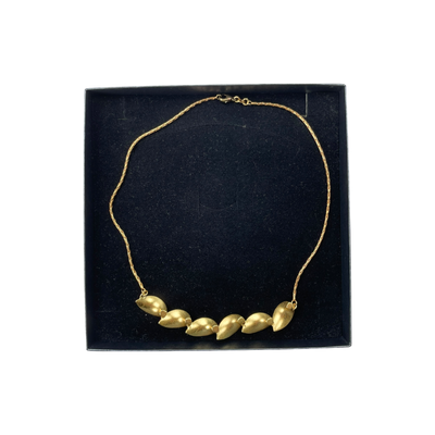 Kalevala Koru lumikukka necklace, bronze