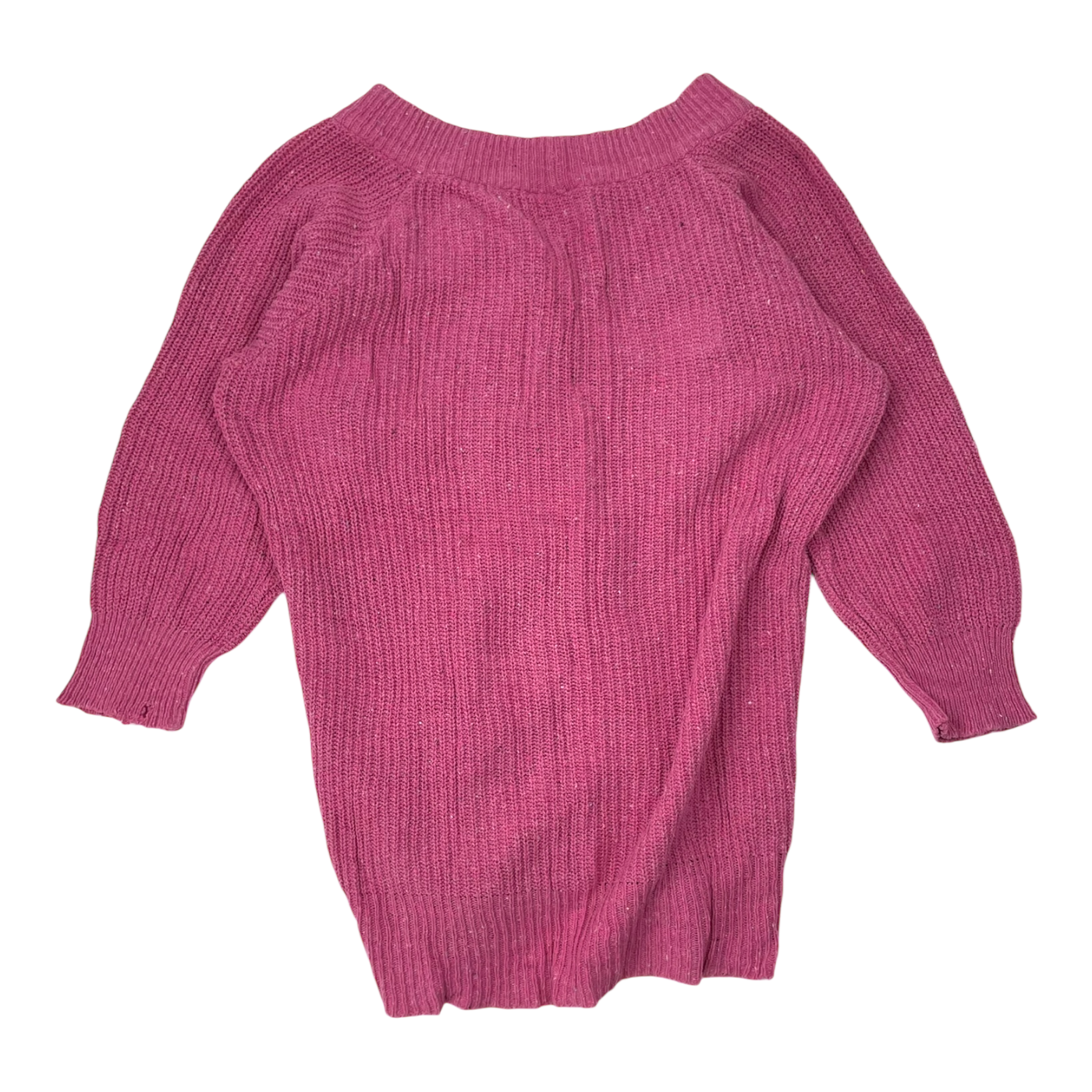 Papu long knitted cardigan, hot pink | 110/116cm