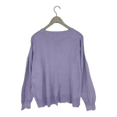 Aarre april knit sweater, lavender | woman L/XL