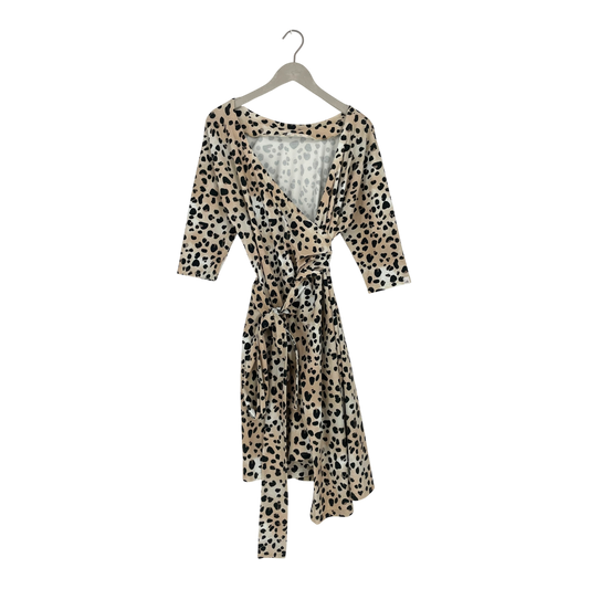 Nakoa wrap dress, leopard | woman M