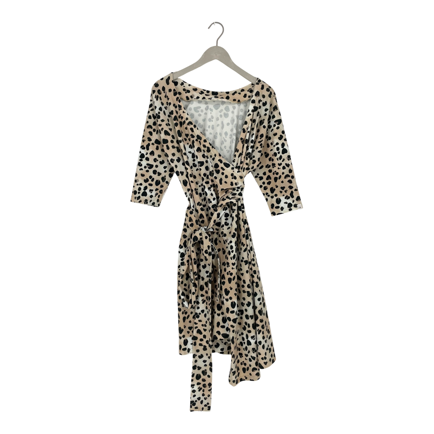 Nakoa wrap dress, leopard | woman M