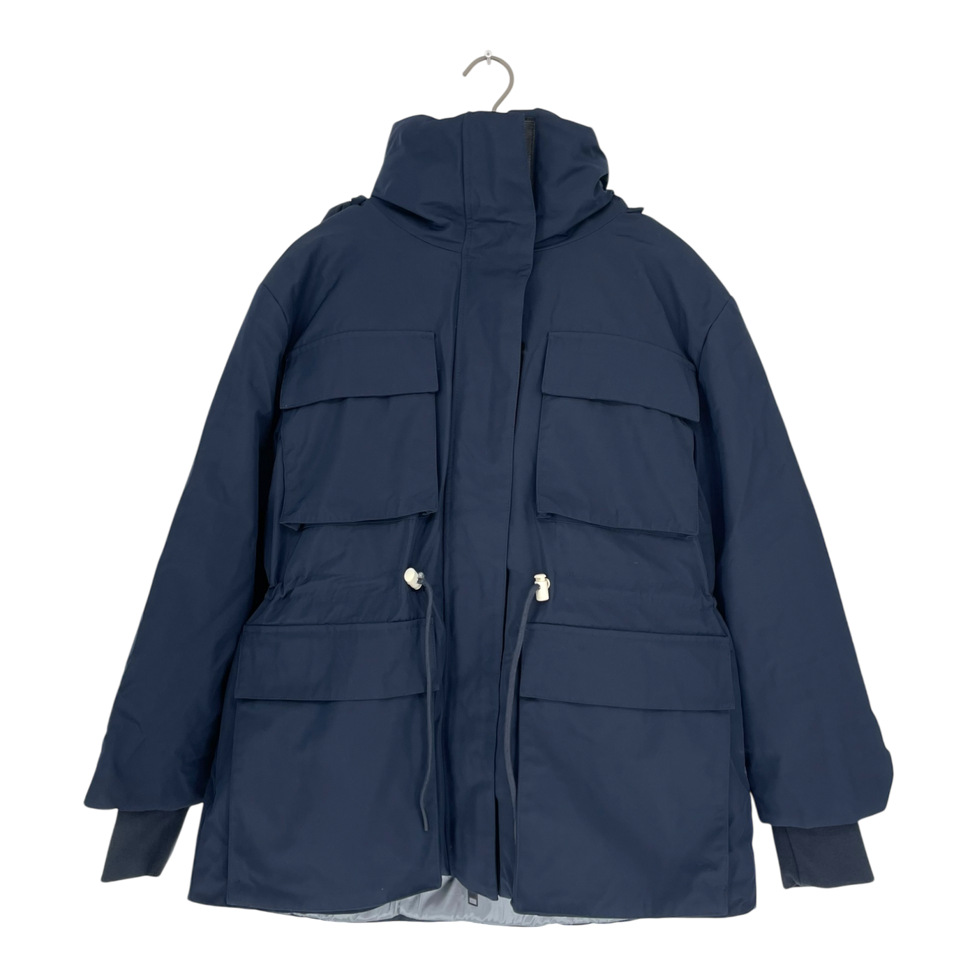 Embassy of Bricks and Logs norfolk parka, navy blue | unisex S