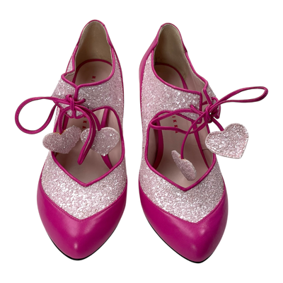 Minna Parikka asta shoes, pink/glitter | 39
