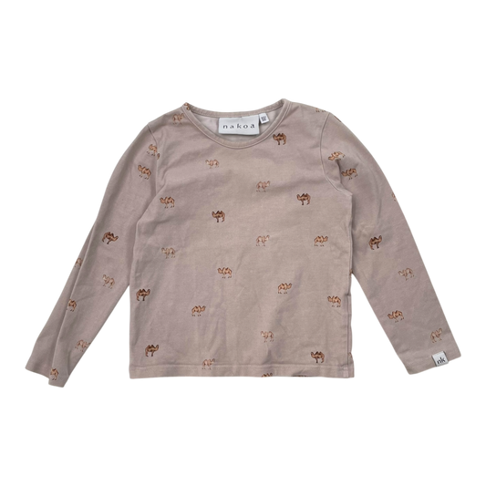Nakoa shirt, camels | 92/98cm