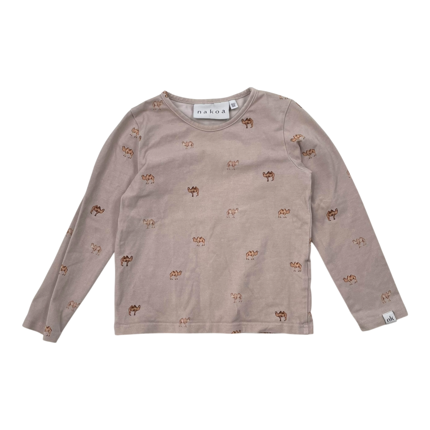 Nakoa shirt, camels | 92/98cm