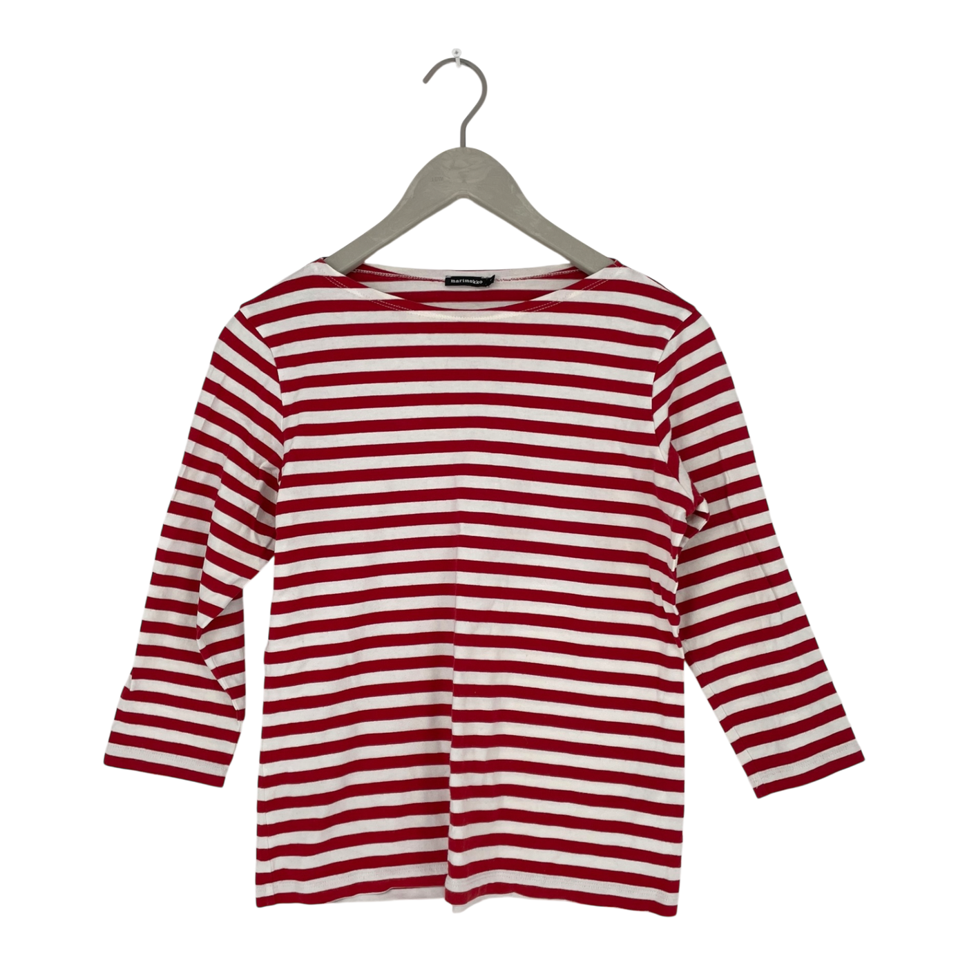 Marimekko stripe shirt, red/white | woman S