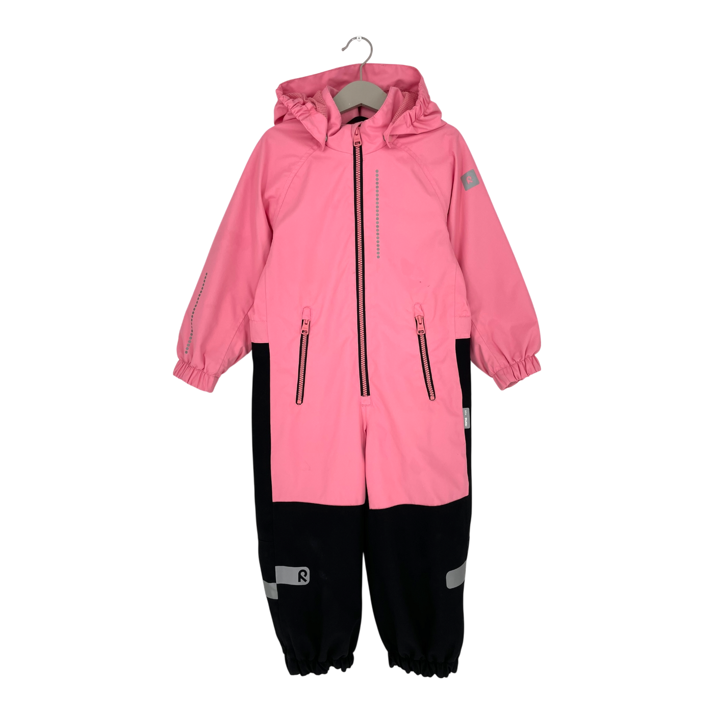 Reima kapelli midseason overall, pink/black | 104cm
