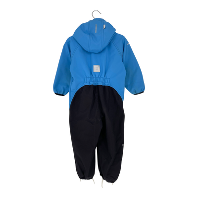Reima mjosa softshell overall, sky blue/ black | 92cm