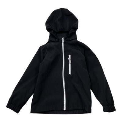 Reima vantti softshell jacket, black | 110cm