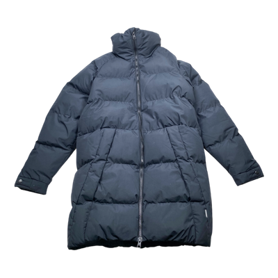 Reima simpukka parka jacket, black | 152cm