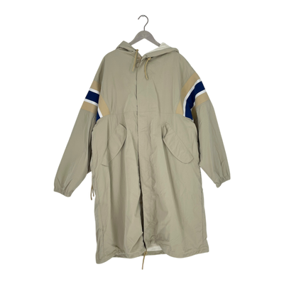 Embassy of Bricks and Logs covelo parka jacket, sand | unisex L