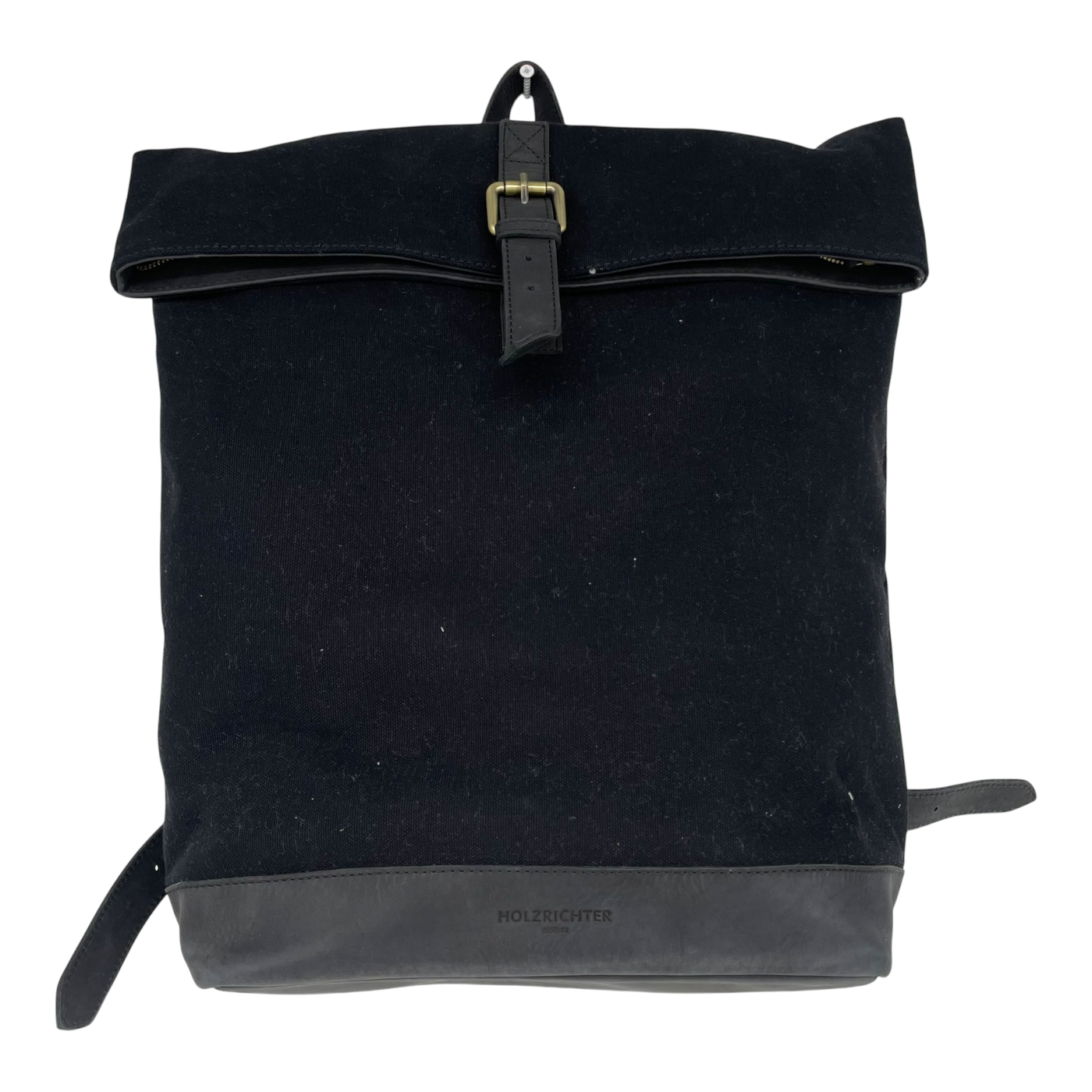 Holzrichter canvas backpack, black