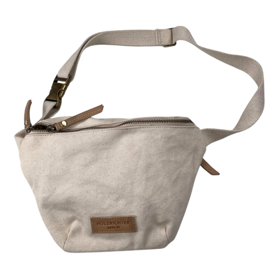 Holzrichter canvas bumbag, cream