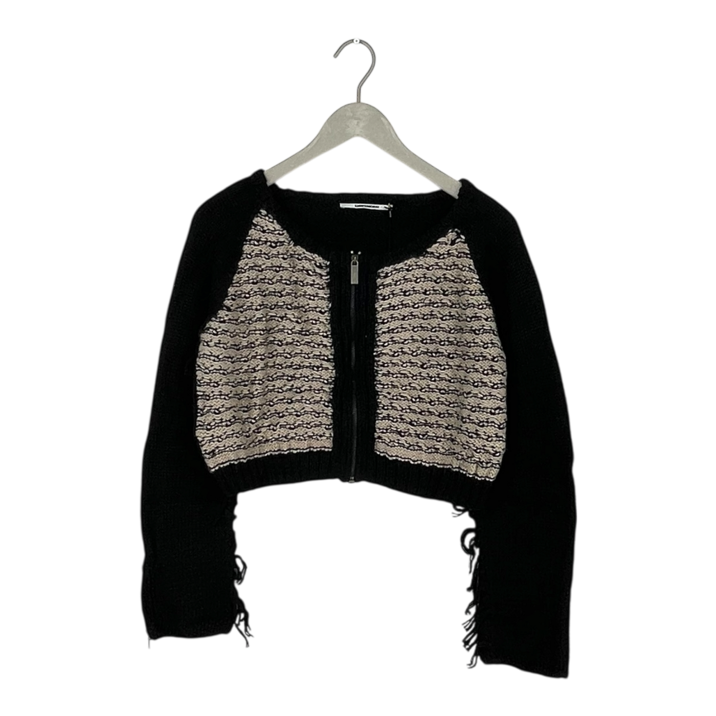 KARINFRAIDENRAIJ beata knit bolero, black/beige | woman L
