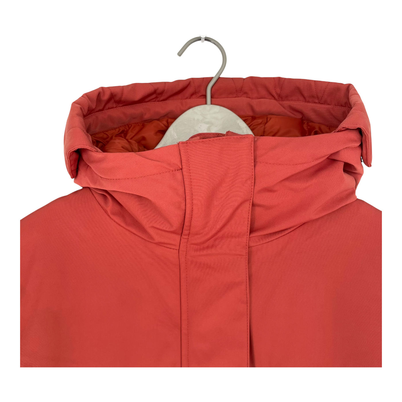 Embassy of Bricks and Logs riga parka jacket, brick red | unisex S