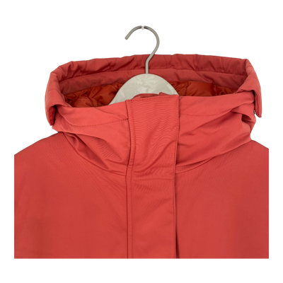 Embassy of Bricks and Logs riga parka jacket, brick red | unisex S