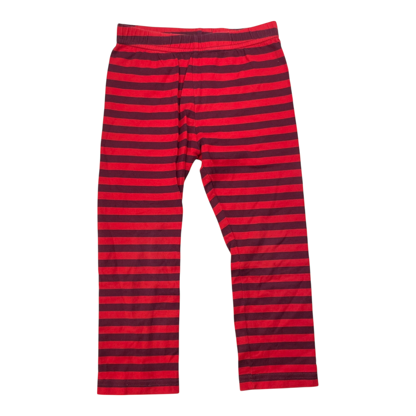Marimekko stripe leggings, red | 92/98cm