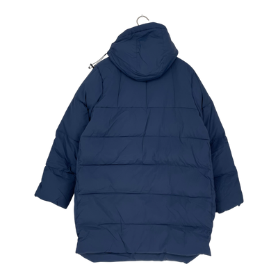 Embassy of Bricks and Logs fargo puffer jacket, dark navy | unisex S