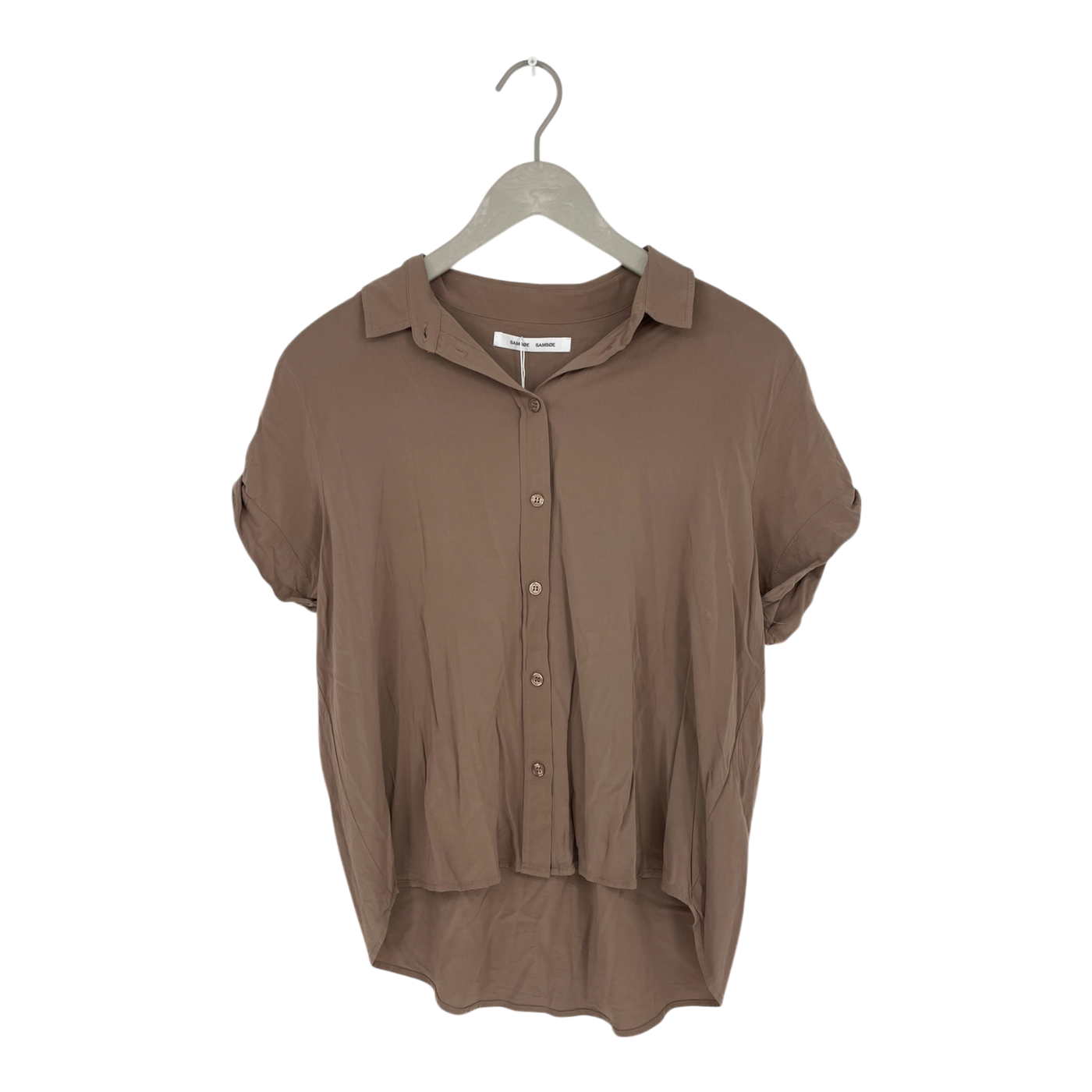 Samsøe Samsøe majan shirt, light brown | woman M
