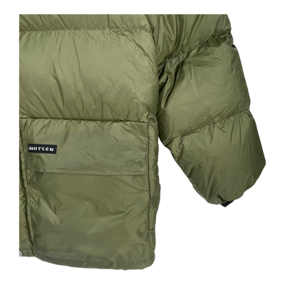 Joutsen tauko down jacket, olive green | unisex XS