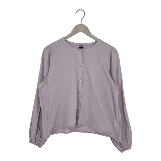 R-Collection textured blouse, lavender | woman M