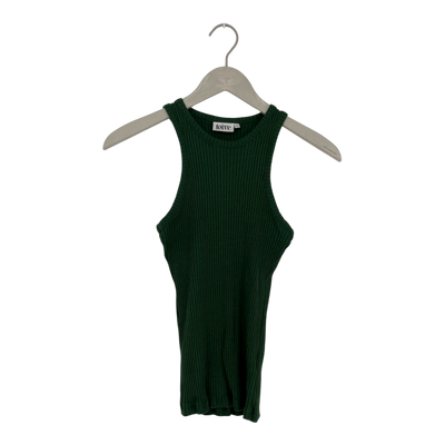 Toive rib top, green | woman XS