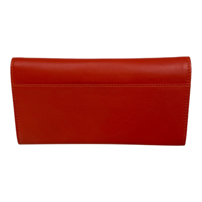 LUMI sylvi maxi trifold wallet, red / pink