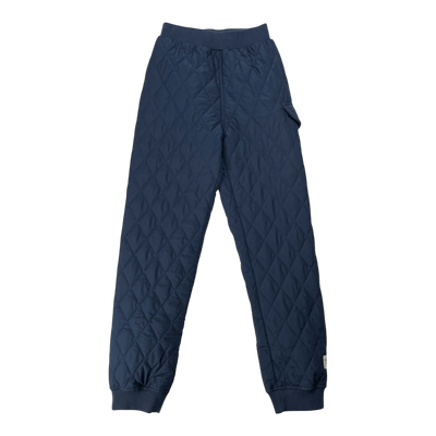 Mini A Ture matjava thermo pants, midnight blue | 140cm