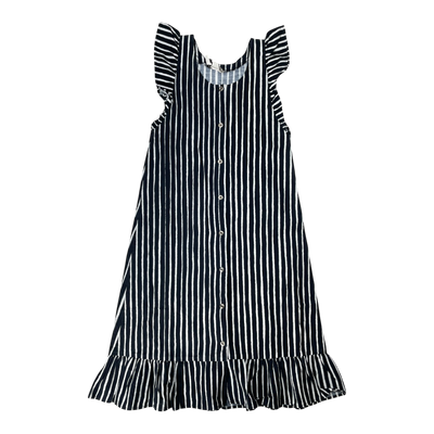 Marimekko vintage woven dress, stripes | 140cm
