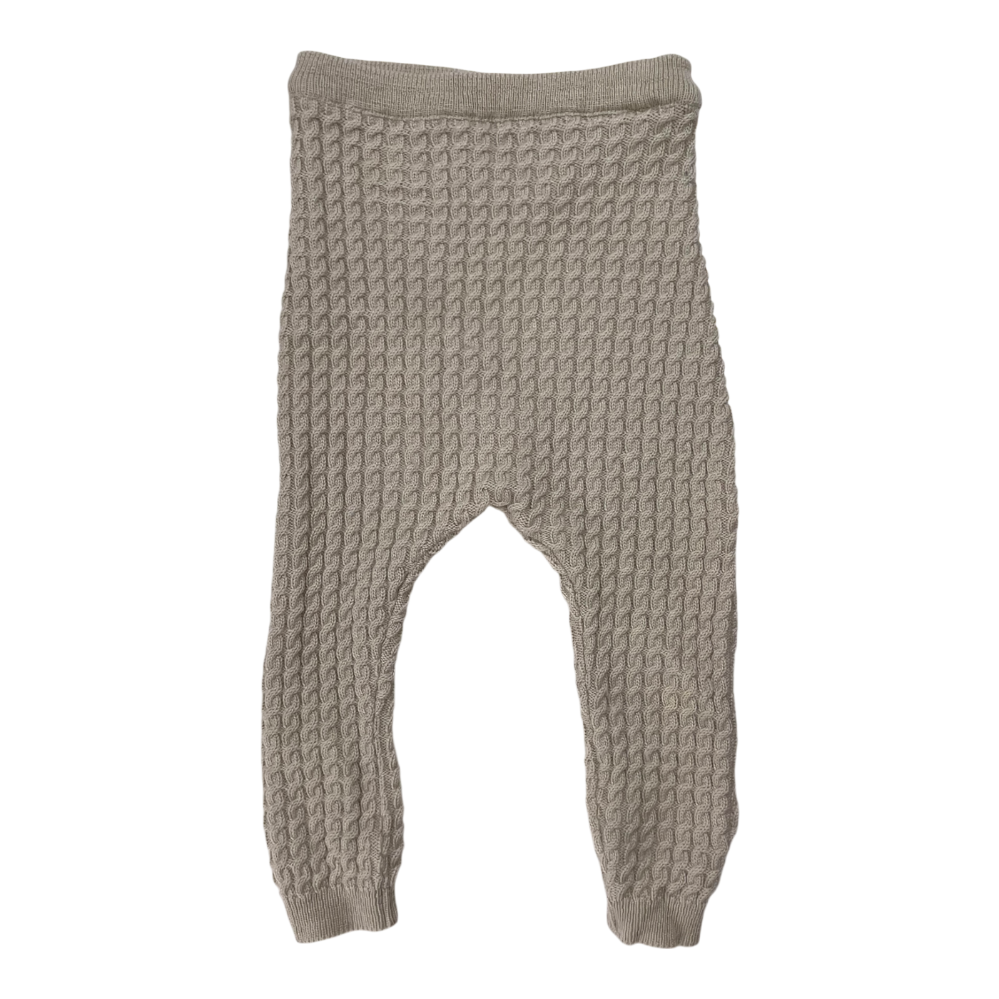 Gugguu knit merino pants, wheat | 74/80cm