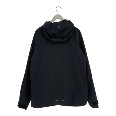 Halti biegga shell jacket, black | man L