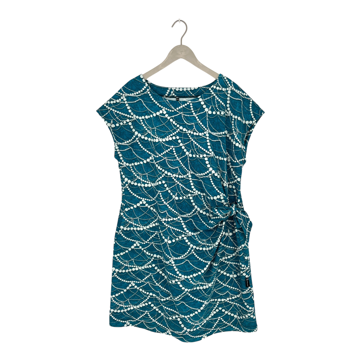 Ommellinen knot ss dress, roses | woman 3XL